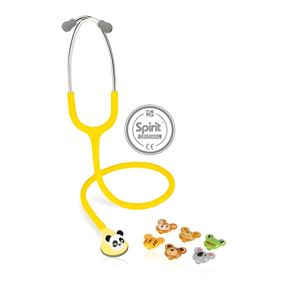 Fonendoscopio Pediátrico Spirit Fun Animal - Amarillo