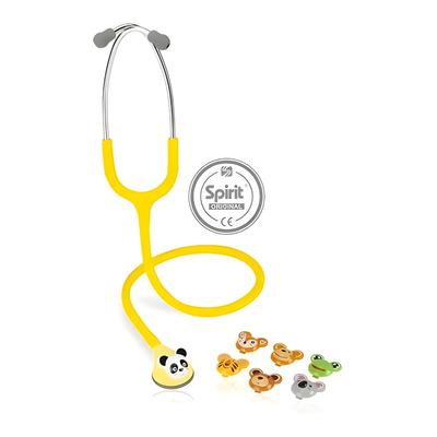 Fonendoscopio Pediátrico Spirit Fun Animal - Amarillo