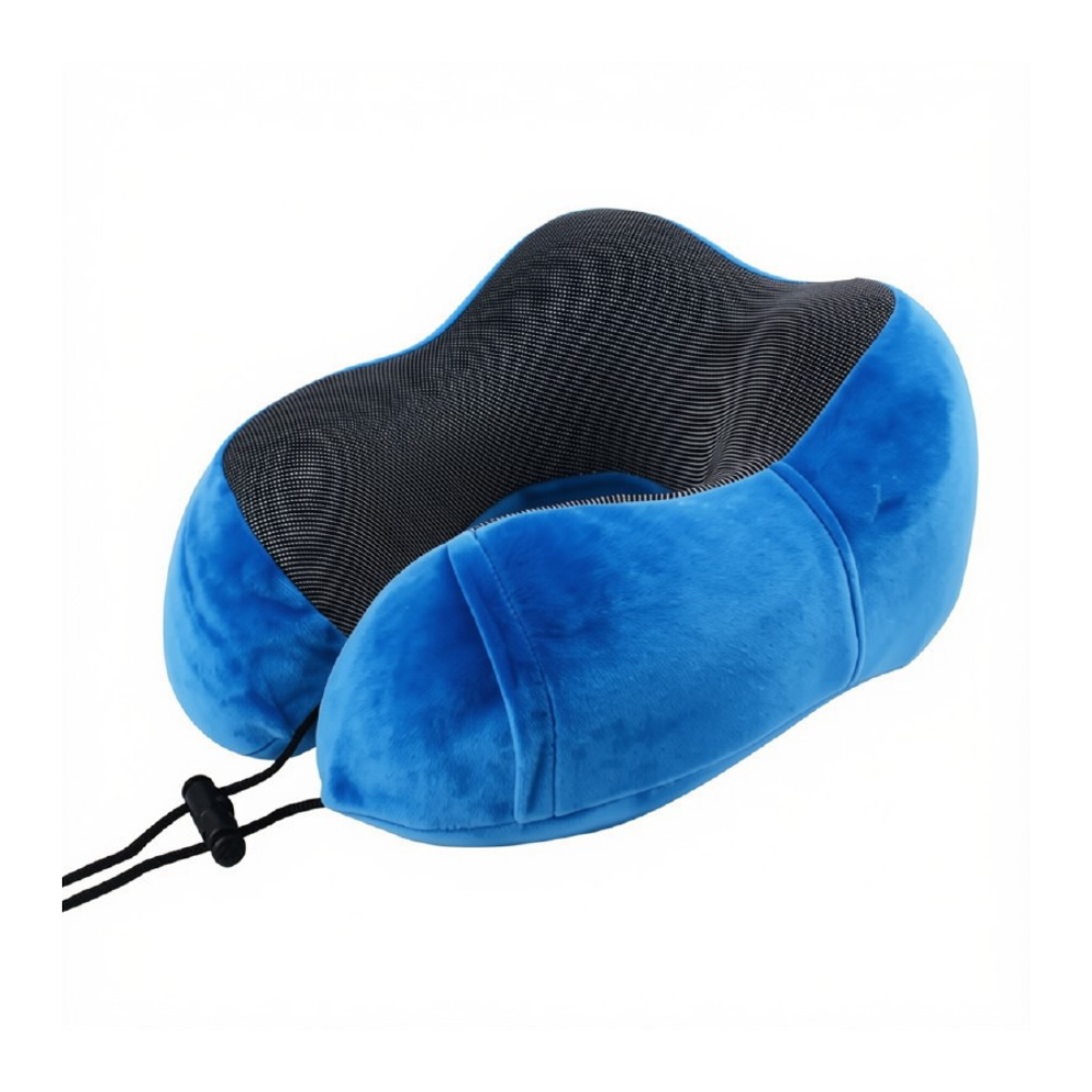 Cojin Cervical Ergonómicp de Memory Foam color Azul