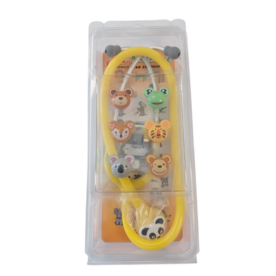 Fonendoscopio Pediátrico Spirit Fun Animal - Amarillo