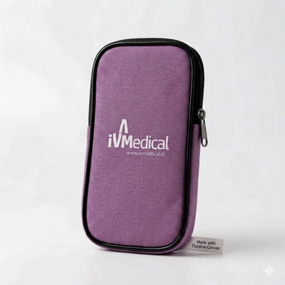 Estuche Multifuncional de Tela Morado