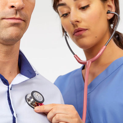 Fonendoscopio Littmann Classic III Rosa Perla Espejo 5962