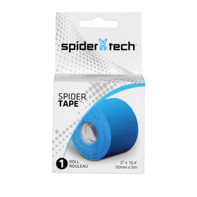 Tape Kinesiologico Spidertech 4 Rollos Celeste (5 cm x 5 mts)