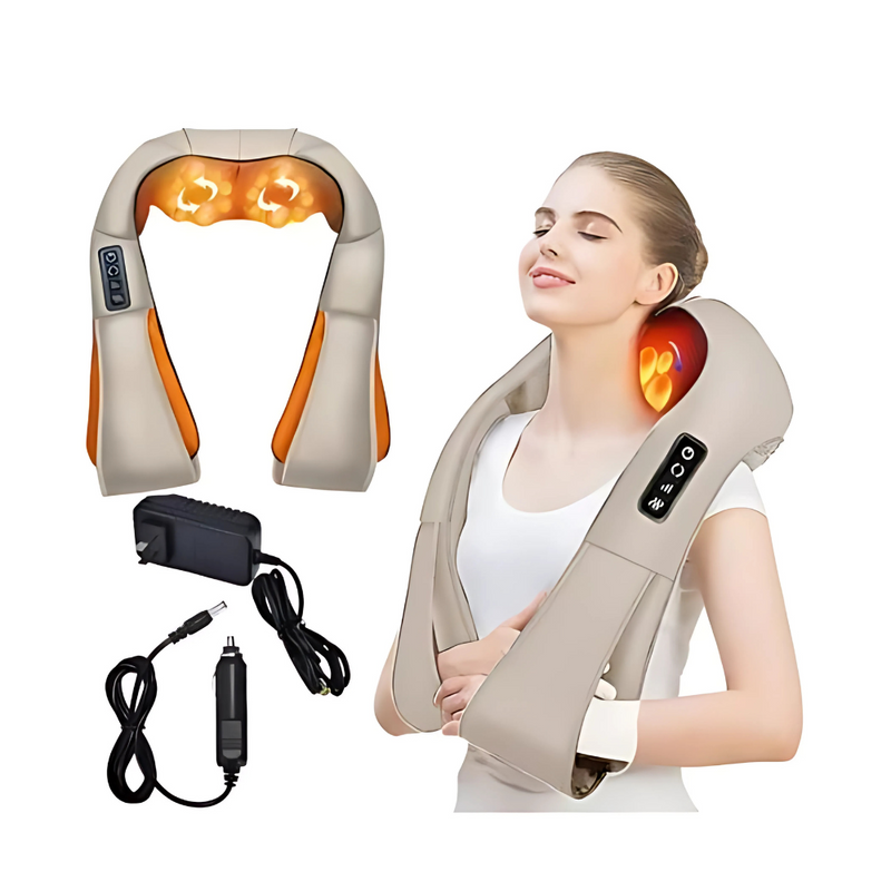 Masajeador de Cuello Beige