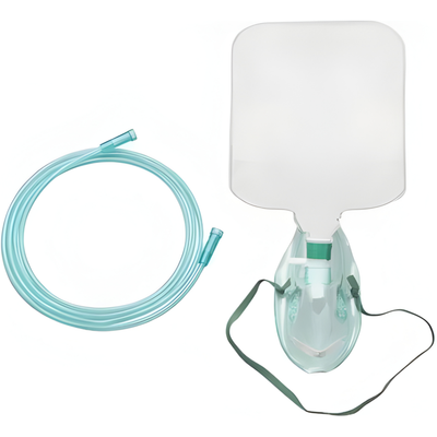 Mascarilla de Oxígeno Adulto con Bolsa Reservorio 1000ml