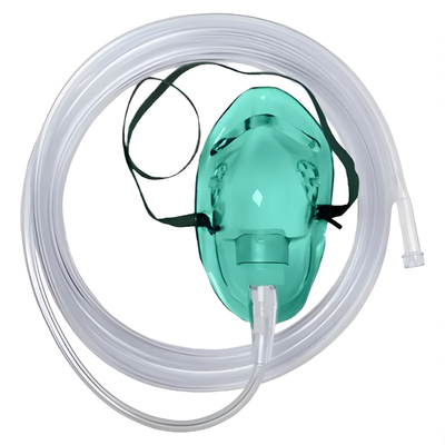 Mascarilla de Oxígeno Pediátrica Elongada con Tubo de 2m