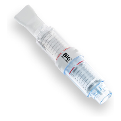 Ejercitador de respiración | Entrenador pulmonar de doble acción IMT/PEP