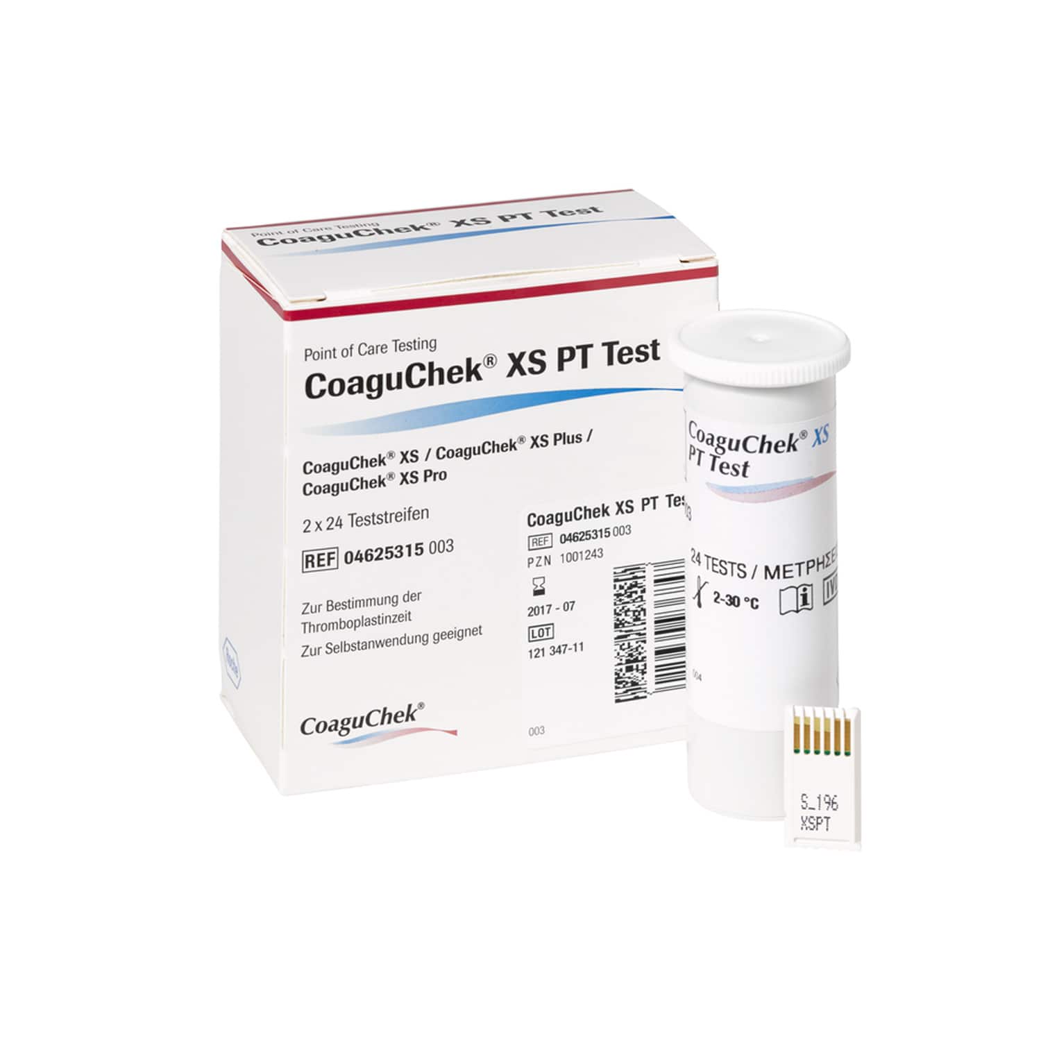 Tiras Reactivas CoaguChek XS 2x24 unidades