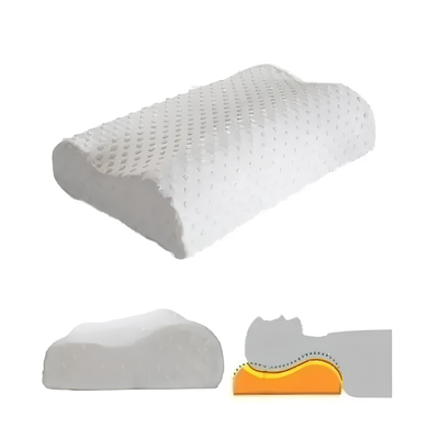 Almohada Cervical Viscoelástica de Ondas Transpirable Malla 3D