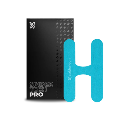 Tape Kinesiológico Spidertech Precortado - Postural color Azul