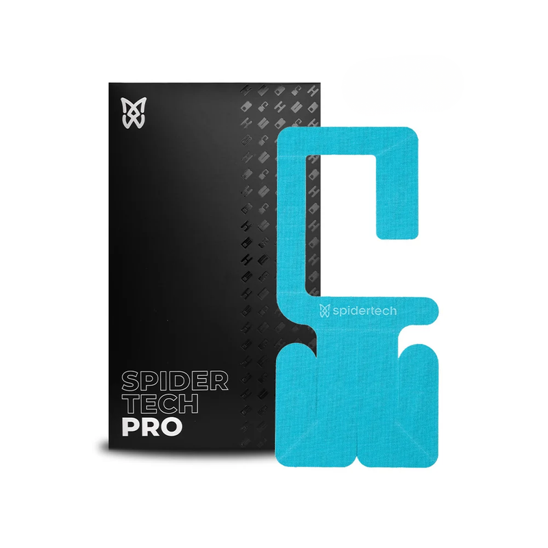 Tape Kinesiológico Spidertech Precortado - Hombro Derecho color Azul