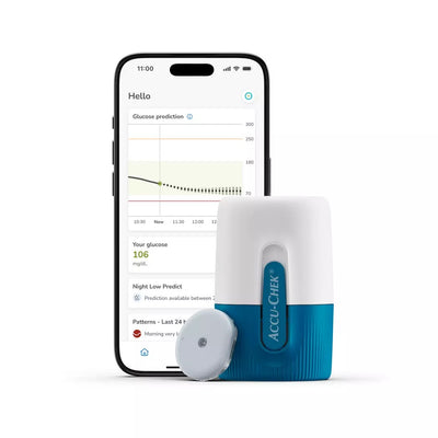 Accu-Chek® SmartGuide - Sensor de Monitoreo Continuo de Glucosa