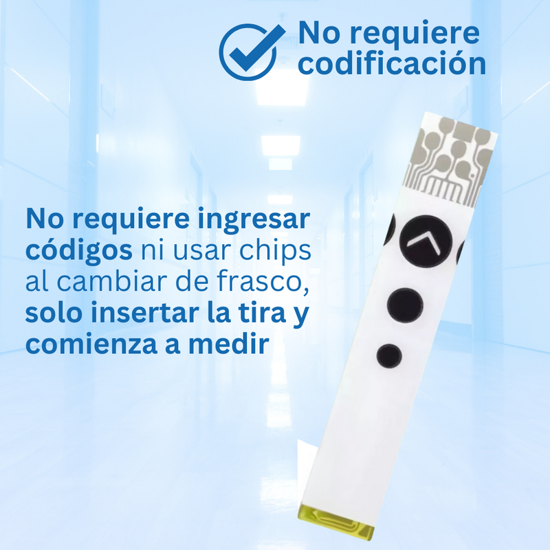 Tiras Reactivas Accu-Chek Instant (100 unidades)
