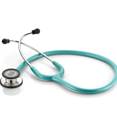 Fonendoscopio ADSCOPE ADC® 608 Azul Caribe Metálico Espejo