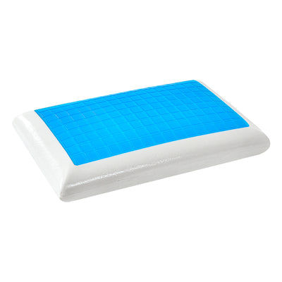 Almohada Cervical Ortopédica Viscoelástica con Gel Terapéutico Cooling
