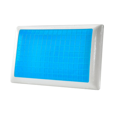 Almohada Cervical Ortopédica Viscoelástica con Gel Terapéutico Cooling