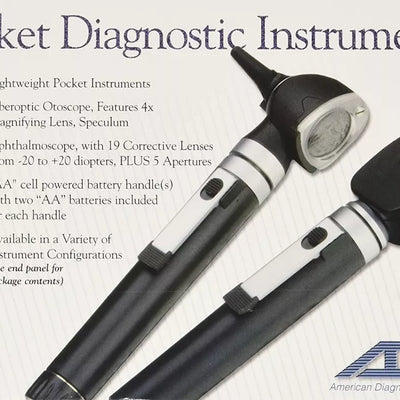 Otoscopio/Oftalmoscopio Adc  2,5 V Halog/ Xenon Morado 5110Nv