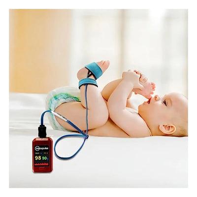 Oxímetro de Pulso Profesional Creative PC-60NW con sensor Pediátrico y Neonatal