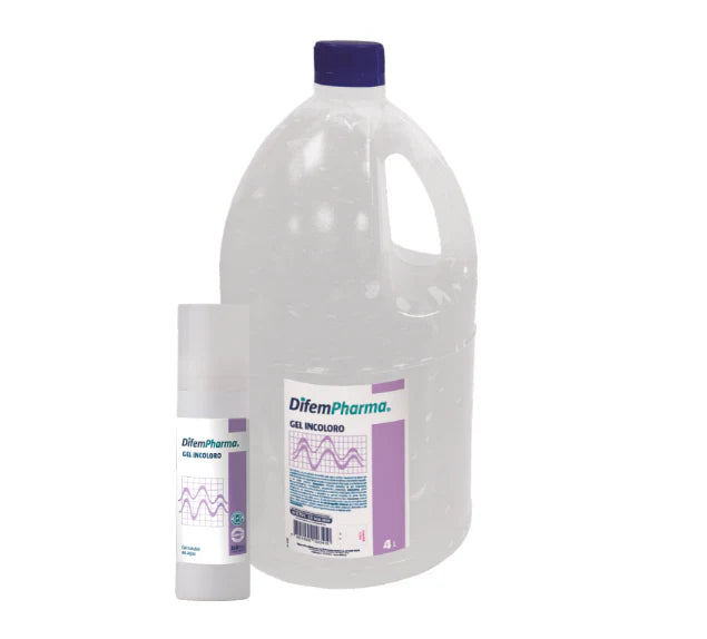 Gel Conductor Incoloro, Bidon 4lt + Disp. 250cc Difem