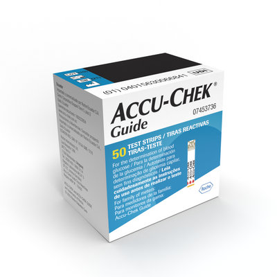 Tiras Reactivas Accu-Chek Guide (250 unidades)