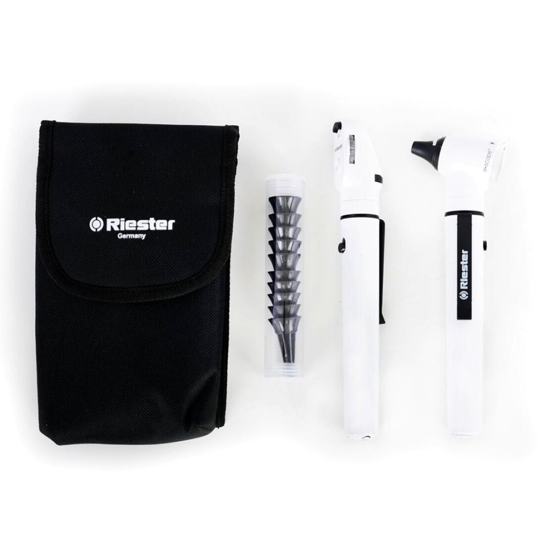 Otoscopio/Oftalmoscopio Riester E-Scope Blanco