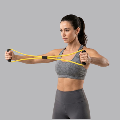 Bow-Tie Excerciser CanDo 35 cm Amarillo Resistencia extra Ligera