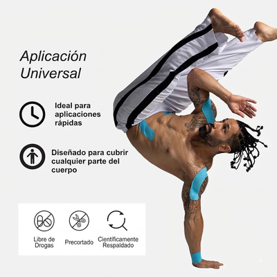 Universal I-Strips Spidertech color Azul - Ride (Lata 9 Unidades)