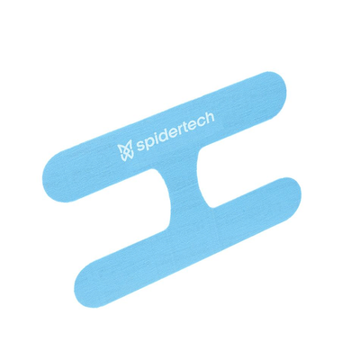 Tape Kinesiológico Spidertech Precortado - Postural color Azul