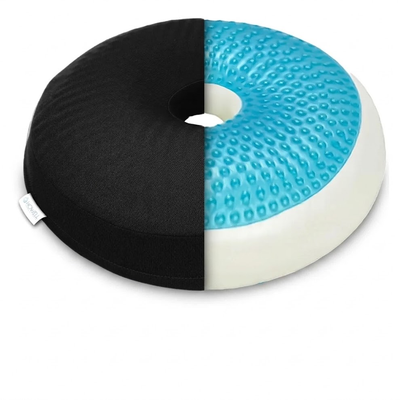 Cojín Picarón Ergonómico de Gel Viscoelástico Antiescaras  Negro