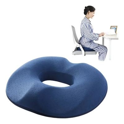 Cojín Picarón  Ergonómico Ortopédico de Espuma Viscoelástica Azul