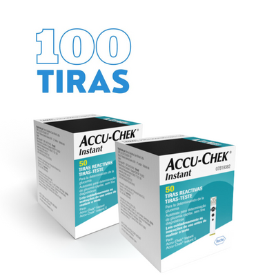 Tiras Reactivas Accu-Chek Instant (100 unidades)