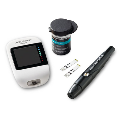 Pack Glucómetro Accu-Chek Instant + 50 Cintas Reactivas + 50 Lancetas