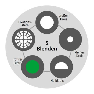 Otoscopio/Oftalmoscopio LuxaScope Auris Negro 2,5V
