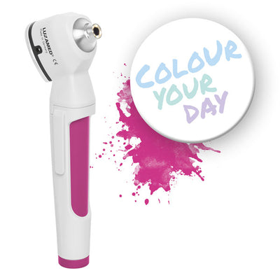 Otoscopio LED Luxascope Auris Fucsia