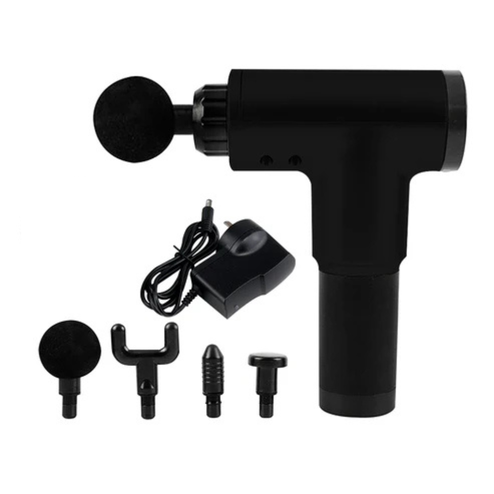 Pistola De Masaje Muscular Accesorios 30 Velocidades