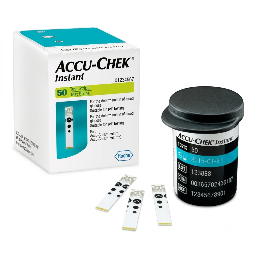 Tiras Reactivas Accu-Chek® Instant 50 unidades