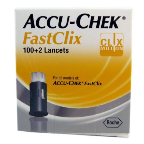 Lancetas Accu-Chek®Fastclix  (Performa Nano y Guide) - IVMedical