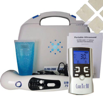 Pack de Electroterapia PRO CareTec IV + US Pro 2000