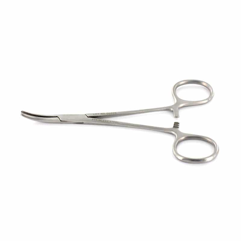 Pinza Mosquito Curva 12,5 cms