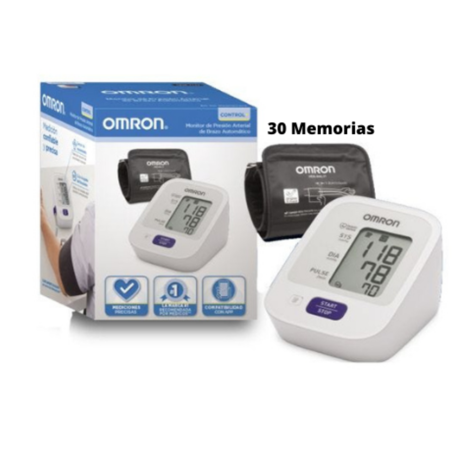 Tensiómetro Digital Automático con Memoria OMRON