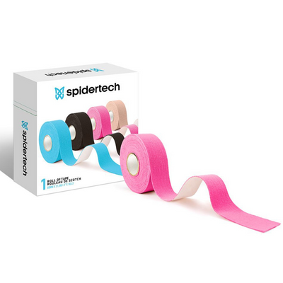 Tape Kinesiologico Spidertech Rosado (Rollo 31,5 mts)