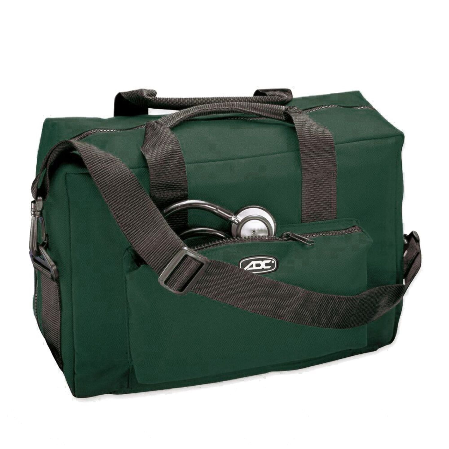 Bolso Emergencia Medico / Enfermera 1024Dg Verde Oscuro