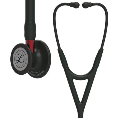 Fonendoscopio Littmann Cardiology IV Black Edition Vástago Rojo 6200
