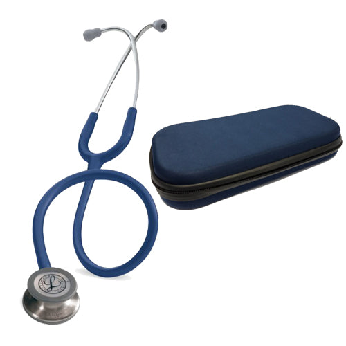 Littmann® Classic III Azul Marino 5622 + Estuche Azul Marino - IVMedical