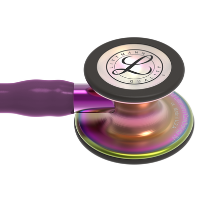 Fonendoscopio Littmann Cardiology IV Ciruela Arcoiris Vástago Violeta 6205