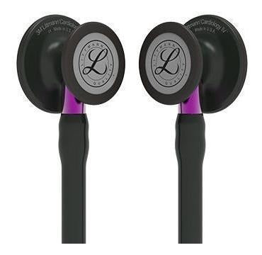 Fonendoscopio Littmann Cardiology IV  Black Edition Vástago Violeta 6203