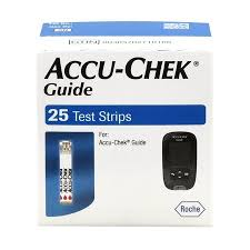 Tiras reactivas Accu-Chek® Guide 25 unidades - IVMedical