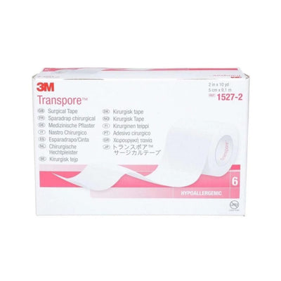 Transpore 3M 5,0 Cm X 9,1 M 1527-2 x 6 unidades