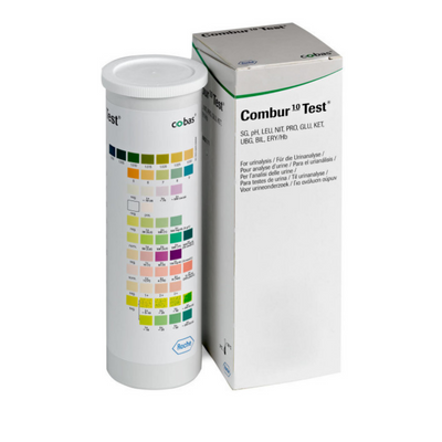 Combur 10 Test análisis de orina 100 Tiras Reactivas - IVMedical