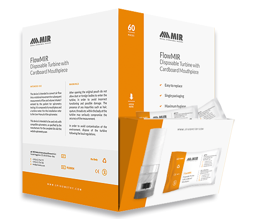 Turbina desechable FlowMIR® (60 unidades) - IVMedical